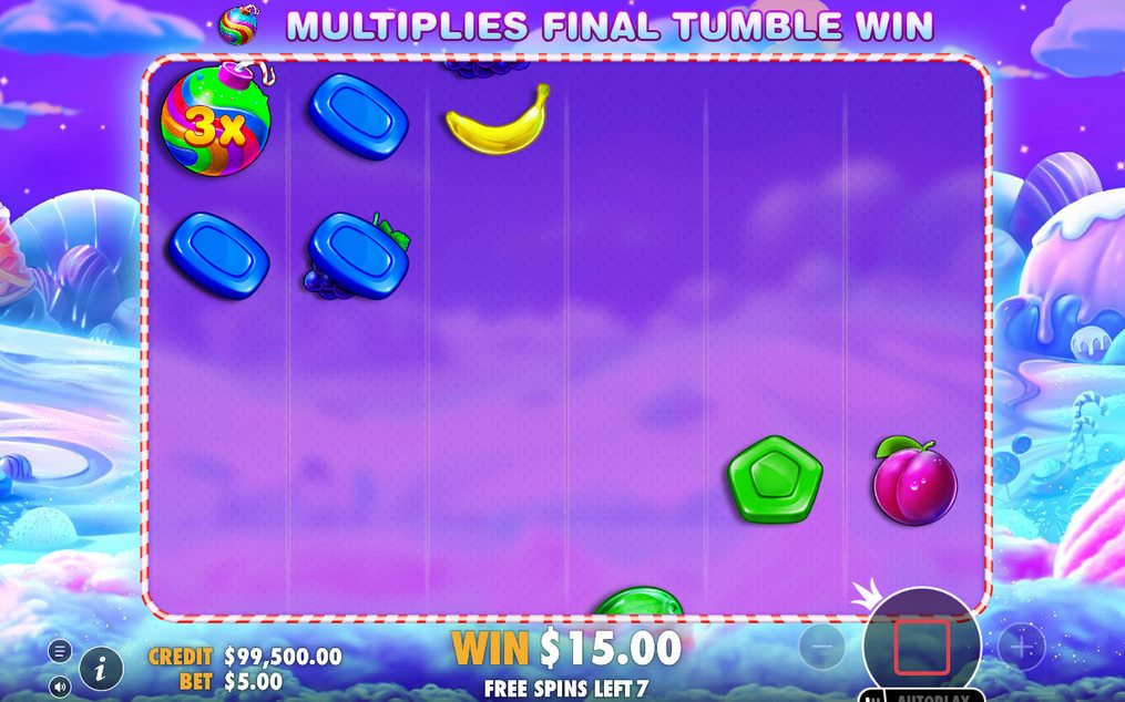 Free Spins with Multiplier symbols on the grid